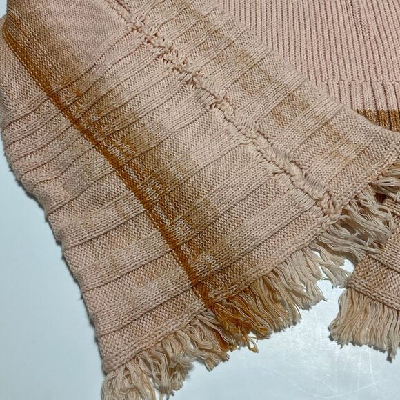 Free People boho jamgirl pumpkinpatch bellsleeve w fringe cropped Sweater XS - Picture 9 of 16